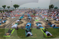 International Day Of Yoga Observed In Kashmir