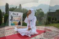 International Day Of Yoga Observed In Kashmir