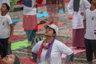 International Day Of Yoga Observed In Kashmir