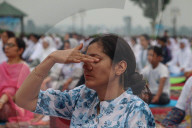 International Day Of Yoga Observed In Kashmir