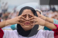 International Day Of Yoga Observed In Kashmir