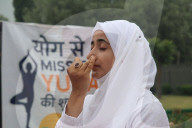International Day Of Yoga Observed In Kashmir