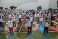 International Day Of Yoga Observed In Kashmir