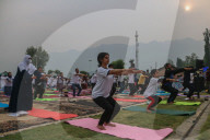 International Day Of Yoga Observed In Kashmir