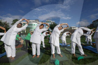 11th International Yoga Day Celebration In Nepal