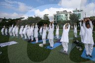 11th International Yoga Day Celebration In Nepal
