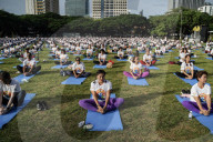 International Day Of Yoga In Bangkok.