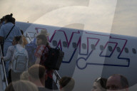 Airlines In Italy At The Il Caravaggio International Airport.