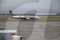 Airlines In Italy At The Il Caravaggio International Airport.