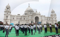 World Yoga Day Celebration In India, Kolkata – 21 Jun 2025