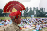 11th International Yoga Day In Kashmir 