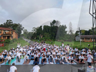 The International Yoga Day Celebrated  In Nepal 