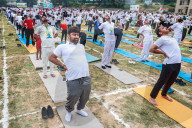 11th International Yoga Day In Kashmir 