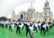 International Yoga Day Celebration In Kolkata, India