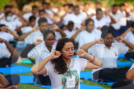 International Day Of Yoga In Colombo, Sri Lanka