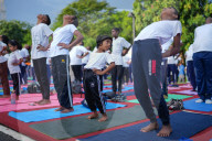 International Day Of Yoga Marked In Sri Lanka