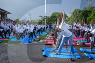 International Day Of Yoga Marked In Sri Lanka