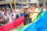Cardiff, UK. Saturday, 21st June, 2025. Pride Parade, part of Pride Cymru, Cardiff, UK.