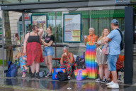 Cardiff, UK. Saturday, 21st June, 2025. Pride Parade, part of Pride Cymru, Cardiff, UK.