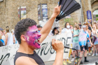 Cardiff, UK. Saturday, 21st June, 2025. Pride Parade, part of Pride Cymru, Cardiff, UK.