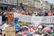 Cardiff, UK. Saturday, 21st June, 2025. Pride Parade, part of Pride Cymru, Cardiff, UK.