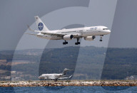 Arrival of the Pan Am return flight to Marseille Airport