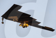 B-2 Stealth Bombers Training In Las Vegas, Nevada During A Red Flag Exercise In 2022.