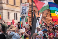 Stop ReArm Europe Demonstration Against War In Rome