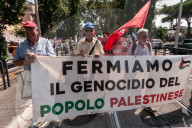 Stop ReArm Europe Demonstration Against War In Rome