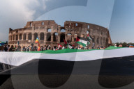 Stop ReArm Europe Demonstration Against War In Rome
