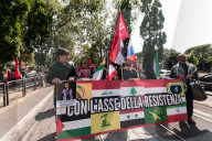 Stop ReArm Europe Demonstration Against War In Rome
