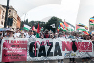 Stop ReArm Europe Demonstration Against War In Rome