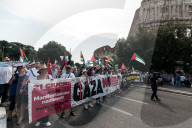 Stop ReArm Europe Demonstration Against War In Rome