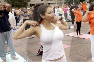 Mexicans Marks Yoga International Day With Mass Class