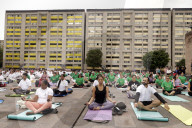 Mexicans Marks Yoga International Day With Mass Class