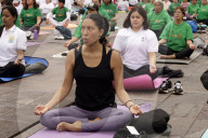 Mexicans Marks Yoga International Day With Mass Class