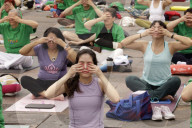 Mexicans Marks Yoga International Day With Mass Class