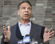 Former Governor Of New York State And Current New York City Mayoral Candidate Andrew Cuomo Speaks At A News Conference