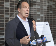 Former Governor Of New York State And Current New York City Mayoral Candidate Andrew Cuomo Speaks At A News Conference