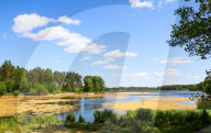 Rosenkällasjön Lake In Linköping, Sweden.