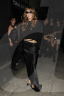 Miley Cyrus attends Lost City in Covent Garden, billed as a secret 'theatrical art & nightclub creative experience' on the companies social media pages