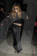 Miley Cyrus attends Lost City in Covent Garden, billed as a secret 'theatrical art & nightclub creative experience' on the companies social media pages