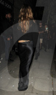 Miley Cyrus attends Lost City in Covent Garden, billed as a secret 'theatrical art & nightclub creative experience' on the companies social media pages