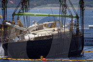 Sicily: 'Bayesian' Yacht Brought To Surface After 10 Months