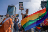 Sri Lankan And Canadian LGBTQ Communities Hold A Pride Walk To Mark Pride Month.
