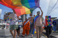 Sri Lankan And Canadian LGBTQ Communities Hold A Pride Walk To Mark Pride Month.