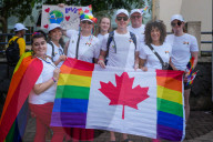 Sri Lankan And Canadian LGBTQ Communities Hold A Pride Walk To Mark Pride Month.