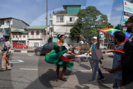 Sri Lankan And Canadian LGBTQ Communities Hold A Pride Walk To Mark Pride Month.