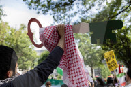 Protest Against Gaza, Iran Strikes 