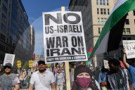 Protest Against Gaza, Iran Strikes 